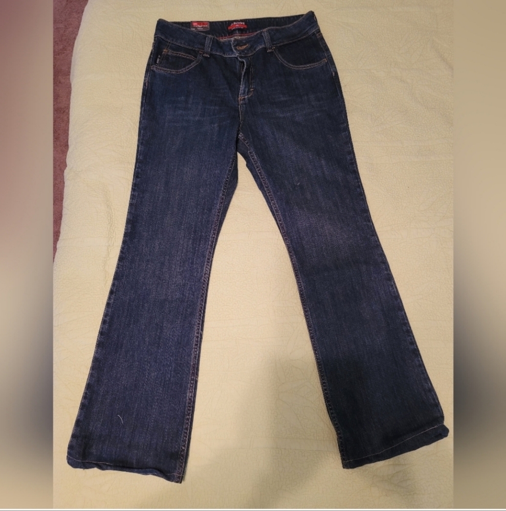 Bulwark Womens Curvy Fit Stretch Jeans
